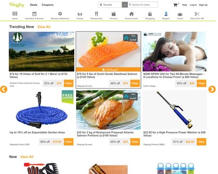 website thubmnail of Wagjag.ca
