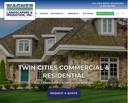 website thubmnail of Wagner Sod Landscaping And Irrigation Company Inc.