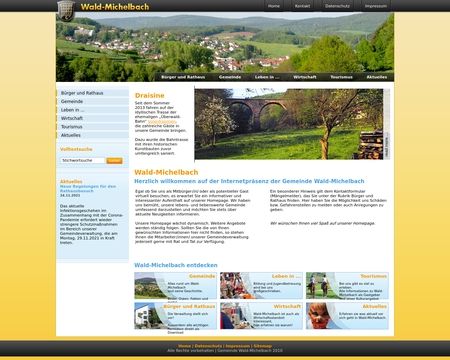 website thubmnail of Wald-michelbach.de