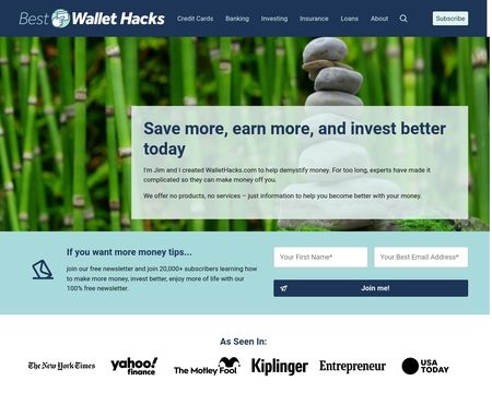 website thubmnail of Wallethacks
