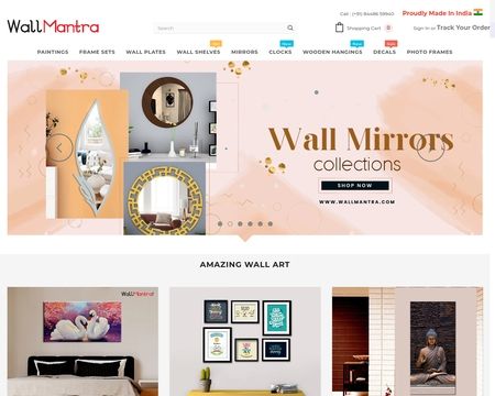 website thubmnail of Wallmantra