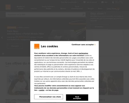 website thubmnail of Wanadoo.fr