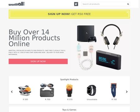 website thubmnail of WantItAll