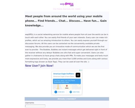 website thubmnail of WapSpell