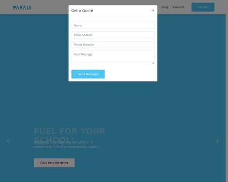 website thubmnail of Warals