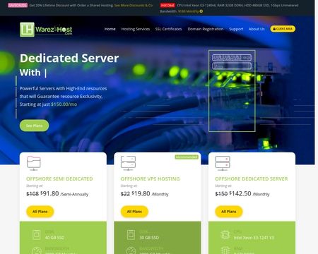website thubmnail of Warez-Host