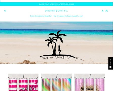 website thubmnail of Warrior Beach