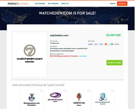 website thubmnail of Watcheden