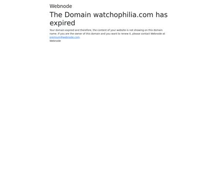 website thubmnail of Watchophilia
