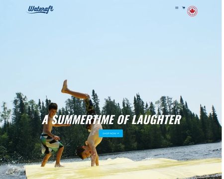 website thubmnail of Wateraft.ca