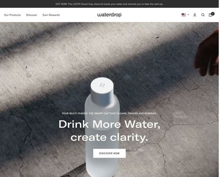 website thubmnail of Waterdrop