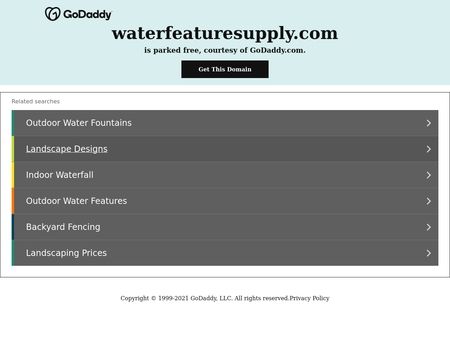 website thubmnail of Water Feature Supply