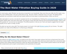 Thumbnail of Waterfiltersadvisor.com