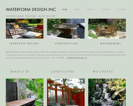 website thubmnail of Waterformdesign.ca