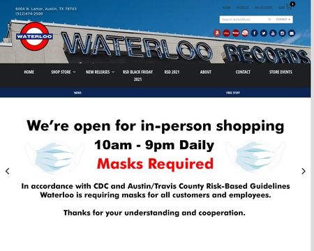 website thubmnail of Waterloorecords