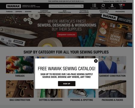 website thubmnail of WAWAK Sewing