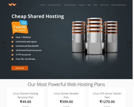 website thubmnail of Waxspace.in
