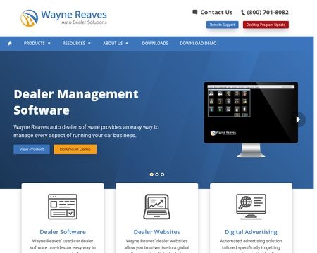 website thubmnail of Wayne Reaves