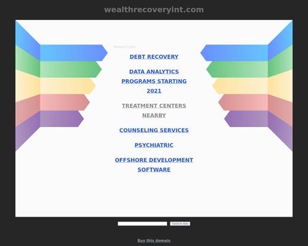 website thubmnail of Wealth Recovery International