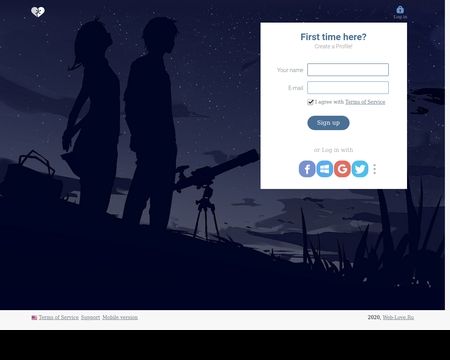 website thubmnail of Web-love.ru