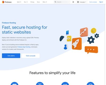 website thubmnail of Web.app