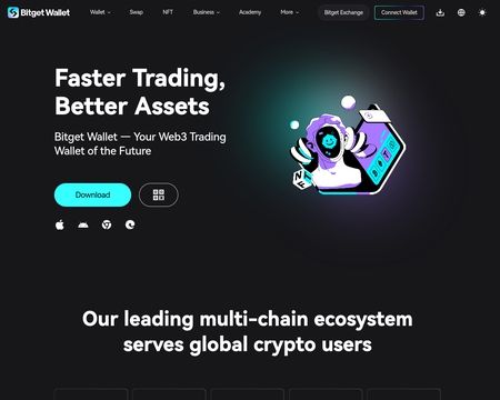website thubmnail of Web3.bitget