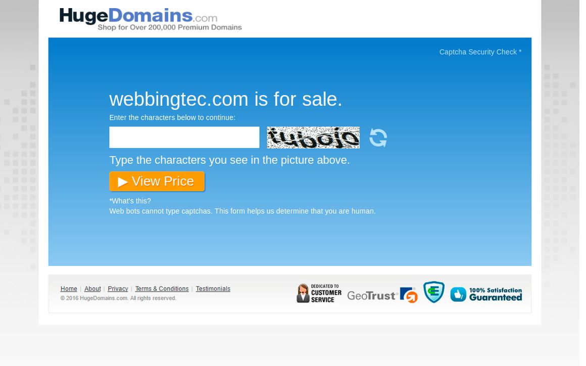 website thubmnail of Webbingtec