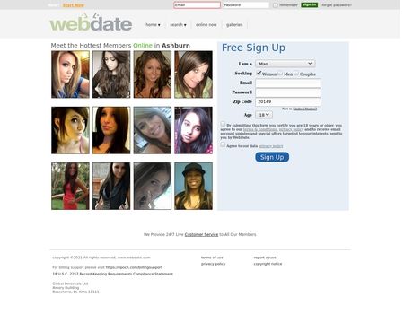 website thubmnail of Webdate