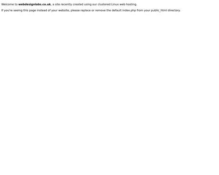 website thubmnail of Webdesignlabs.co.uk