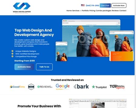 website thubmnail of Web Developer LLC