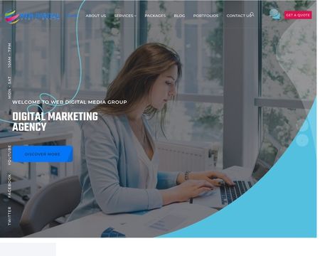 website thubmnail of Web Digital Media Group - Digital Marketing Agency