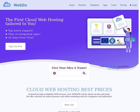 website thubmnail of Webdo