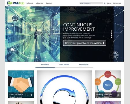 website thubmnail of WebFab