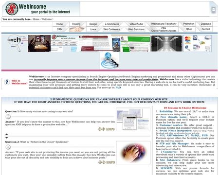 website thubmnail of Webincome