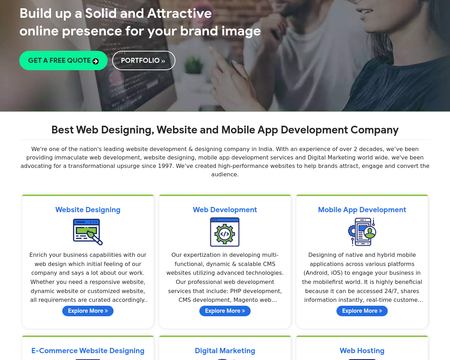 website thubmnail of WebLinkIndia.net