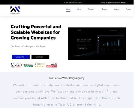 website thubmnail of Webnotix