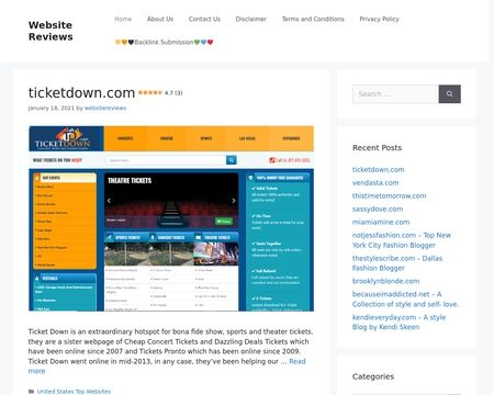 website thubmnail of Website Reviews