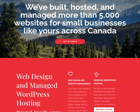 website thubmnail of Websites.ca