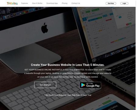 website thubmnail of Websites.co.in