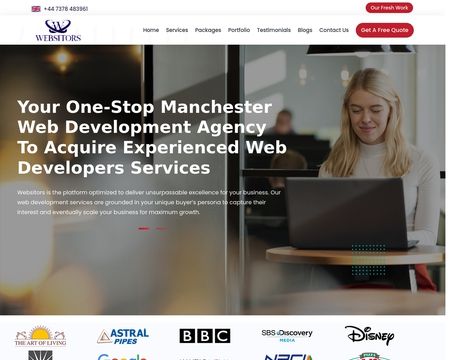 website thubmnail of Websitors.co.uk