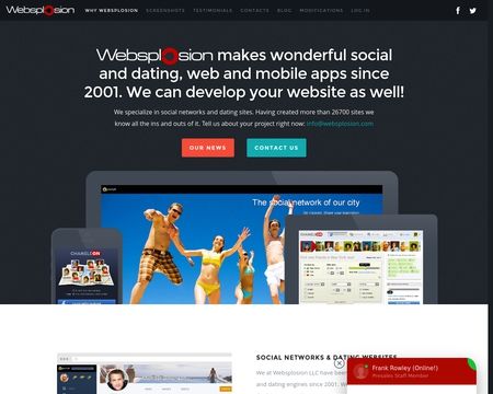 website thubmnail of Websplosion