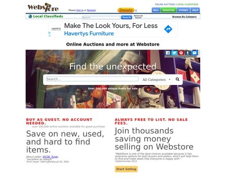 website thubmnail of Webstore