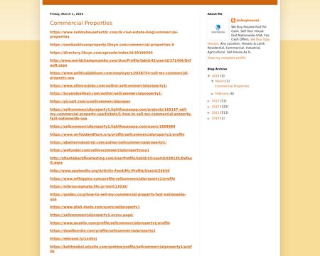 website thubmnail of Webuyuglyhousescash.blogspot