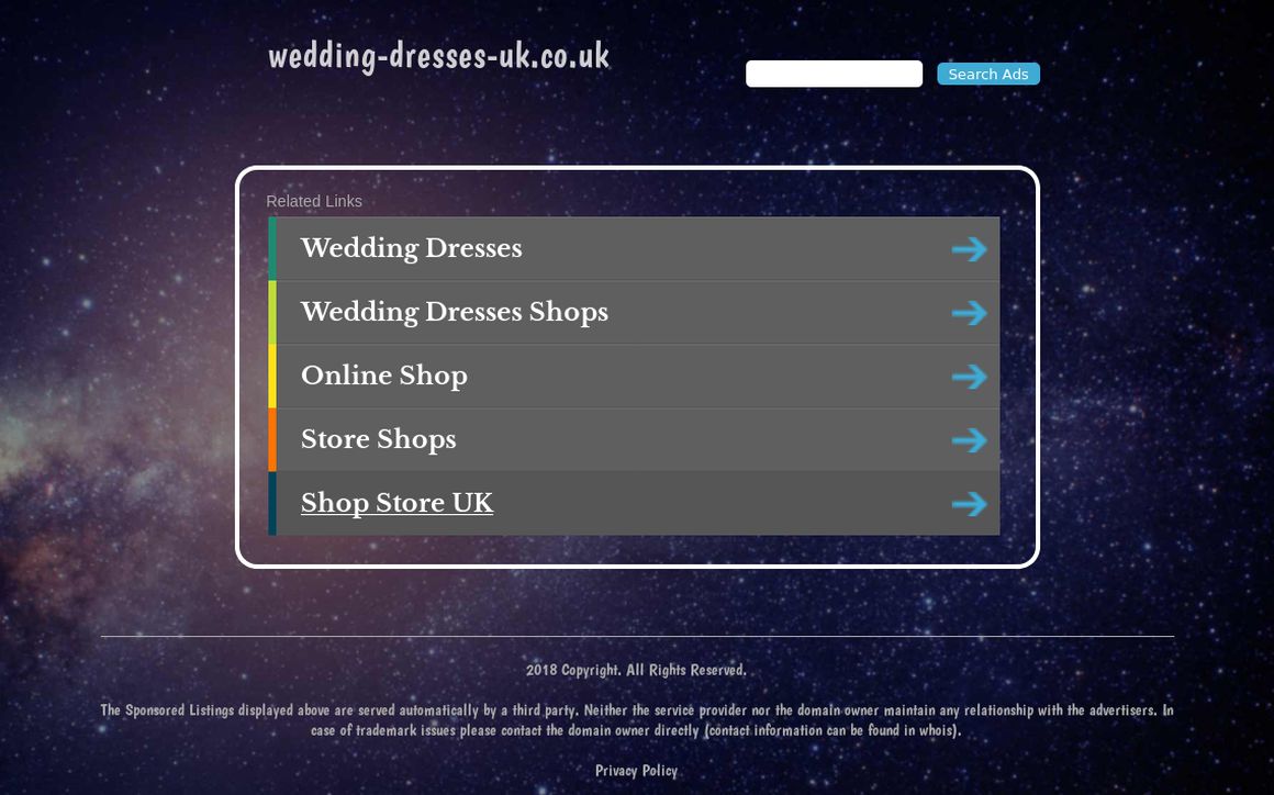 website thubmnail of Wedding-Dresses-UK.co.uk