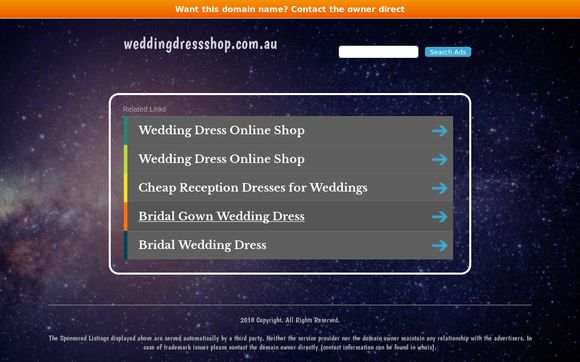 Thumbnail of Weddingdressshop.com.au