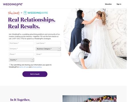 website thubmnail of Weddingpro