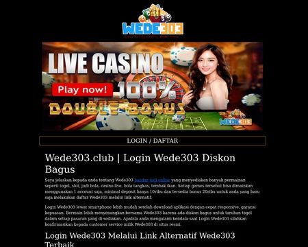 website thubmnail of Wede303.club