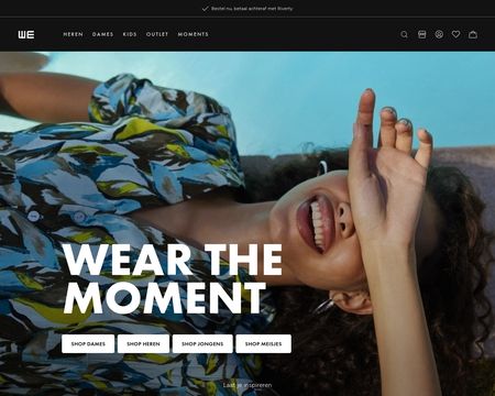 website thubmnail of Wefashion.nl