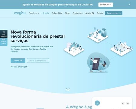 website thubmnail of Wegho