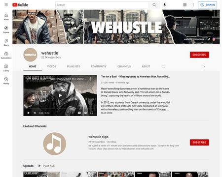 website thubmnail of wehustle